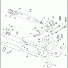 FLHXSE3 1PZ8 CVO STREET GLIDE (2012) Глушитель