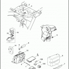 FXDC 1GV4 DYNA SUPER GLIDE CUSTOM (2012) SWITCHES