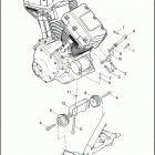 FLTRXSE 1TC8 CVO ROAD GLIDE (2012) ENGINE MOUNTS & STABILIZER LINK