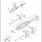 XL883N 4LE2 IRON 883 (2012) SHIFTER, GEAR