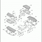 FLHTCUTG 1MAM TRI GLIDE ULTRA CLASSIC (2012) FOOTBOARDS