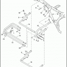 FLHTC 1FFM ELECTRA GLIDE CLASSIC (2012) GUARDS, SADDLEBAG