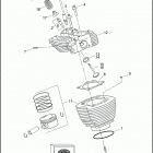 FXS 103 1JPV BLACKLINE (2012) CYLINDERS, HEADS, VALVES - TWIN CAM 103 ™