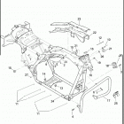 FLHTCUTG 1MAM TRI GLIDE ULTRA CLASSIC (2012) FRAME, FRONT