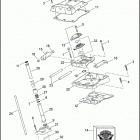 FXS 1JP5 BLACKLINE (2012) ROCKER ARM ASSEMBLY & PUSH RODS - TWIN CAM 96 ™