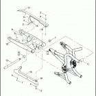 VRSCF 1HPH V-ROD MUSCLE (2012) FORK REAR, DEBRIS DEFLECTOR & BELT GUARD