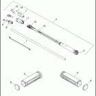 FLSTSE3 1PY9 CVO SOFTAIL CONVERTIBLE (2012) Дроссельное управление