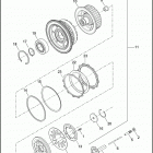 FXDWG 103 1GPM DYNA WIDE GLIDE (2012) CLUTCH - TWIN CAM 103 ™
