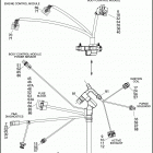 FXDC 1GV4 DYNA SUPER GLIDE CUSTOM (2012) WIRING HARNESS, MAIN, NON-ABS (4 OF 5)