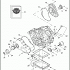 VRSCF 1HPH V-ROD MUSCLE (2012) OIL PAN, FILTER & PICKUP COVERS