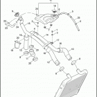 VRSCF 1HPH V-ROD MUSCLE (2012) COOLANT HOSES &  BOTTLE