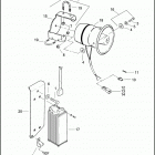 FLHTP 1FMM ELECTRA GLIDE STANDARD POLICE (2012) SIREN & AMPLIFIER