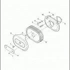 FLHXSE3 1PZ8 CVO STREET GLIDE (2012) Воздушный фильтр