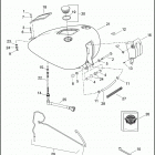 FXST 1BVV SOFTAIL STANDARD (2012) FUEL TANK - FLS, FLSTC, FLSTF, FLSTN, FLSTFB & FXST