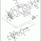 FLHTP 1FMM ELECTRA GLIDE STANDARD POLICE (2012) TRANSMISSION BEARINGS & COVERS