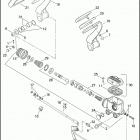 FLHTC 1FFM ELECTRA GLIDE CLASSIC (2012) BRAKE CONTROL, REAR