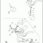 FXS 103 1JPV BLACKLINE (2012) SWITCHES, HANDLEBAR AND TURN SIGNALS, LEFT, FRONT