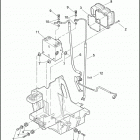 FLHTC 1FFM ELECTRA GLIDE CLASSIC (2012) BRAKE LINES & MODULE, REAR - ABS