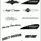 XL883R 4CS2 883 ROADSTER (2012) FUEL TANK TRIM