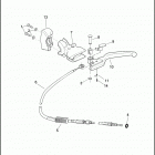 FLHTCUTG 1MAM TRI GLIDE ULTRA CLASSIC (2012) Привод управления сцеплением
