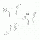 XL883N 4LE2 IRON 883 (2012) Зеркало