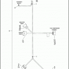 FLHR 1FBM ROAD KING (2012) WIRING HARNESS, CONSOLE - FLHR & FLHRC