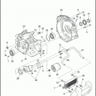 FLHXSE3 1PZ8 CVO STREET GLIDE (2012) CRANKCASE & ENGINE OIL FILTER - TWIN CAM 110 ™