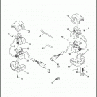 XL883N 4LE2 IRON 883 (2012) SWITCHES, HANDLEBAR