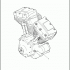 FLHTCUTG 1MAM TRI GLIDE ULTRA CLASSIC (2012) ENGINE ASSEMBLY - TWIN CAM 103 ™