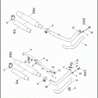 FLSTSE3 1PY9 CVO SOFTAIL CONVERTIBLE (2012) Глушитель
