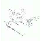 FXDC 1GV4 DYNA SUPER GLIDE CUSTOM (2012) Привод управления сцеплением