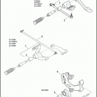 XL883N 4LE2 IRON 883 (2012) BRAKE CONTROL, REAR