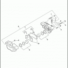 FXS 103 1JPV BLACKLINE (2012) BRAKE CALIPER, FRONT