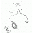 FLTRXSE 1TC8 CVO ROAD GLIDE (2012) ALTERNATOR & REGULATOR