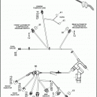 FXDC 1GV4 DYNA SUPER GLIDE CUSTOM (2012) WIRING HARNESS, MAIN, ABS (5 OF 5)
