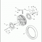 FLHTCUSE7 1PR8 CVO ULTRA CLASSIC (2012) Колеса перед