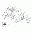 FLHTCUTG 1MAM TRI GLIDE ULTRA CLASSIC (2012) PRIMARY HOUSING