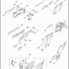 FXDC 1GV4 DYNA SUPER GLIDE CUSTOM (2012) LICENSE PLATE BRACKETS