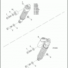 XL883N 4LE2 IRON 883 (2012) SHOCK ABSORBERS, REAR