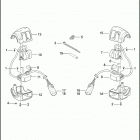VRSCF 1HPH V-ROD MUSCLE (2012) SWITCHES, HANDLEBAR
