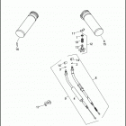 FXDC 1GV4 DYNA SUPER GLIDE CUSTOM (2012) Дроссельное управление