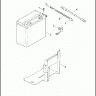 FLSTSE3 1PY9 CVO SOFTAIL CONVERTIBLE (2012) Аккумулятор