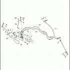 FXDC 1GV4 DYNA SUPER GLIDE CUSTOM (2012) BRAKE LINES AND MODULE - ABS