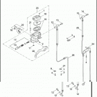 XL883N 4LE2 IRON 883 (2012) BRAKE CONTROL, FRONT - 883L / N / R, 1200C / CP / N / V ...