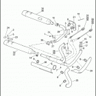FLHTC 1FFM ELECTRA GLIDE CLASSIC (2012) Глушитель