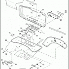 FLD 1GZ4 DYNA SWITCHBACK (2012) SADDLEBAGS - FLD