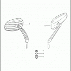 FLSTSE3 1PY9 CVO SOFTAIL CONVERTIBLE (2012) Зеркало