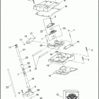 FLTRXSE 1TC8 CVO ROAD GLIDE (2012) ROCKER ARM ASSEMBLY & PUSH RODS - TWIN CAM 110 ™