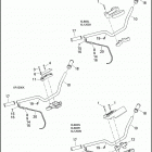 XL883N 4LE2 IRON 883 (2012) HANDLEBAR & THROTTLE CONTROL - 883L / N / R, 1200N / X, ...