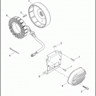 FLSTSE3 1PY9 CVO SOFTAIL CONVERTIBLE (2012) ALTERNATOR & REGULATOR